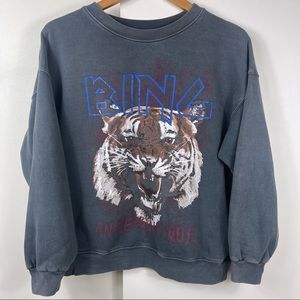 Anine Bing Tiger Sweatshirt. Small.